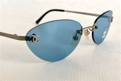 women's vintage chanel sunglasses|chanel sunglasses with clear sides.